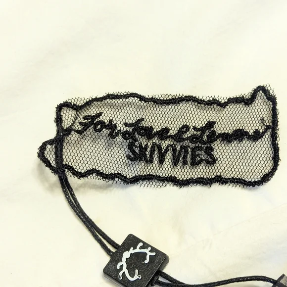 NWT For Love And Lemons Black Satin And Lace Bodysuit Sz Xs - Picture 8 of 13